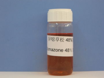 Clomazone 480g / l EC, Herbisida Pertanian Serbaguna, Pembunuh Gulma Berdaun Lebar, Cairan Coklat Muda